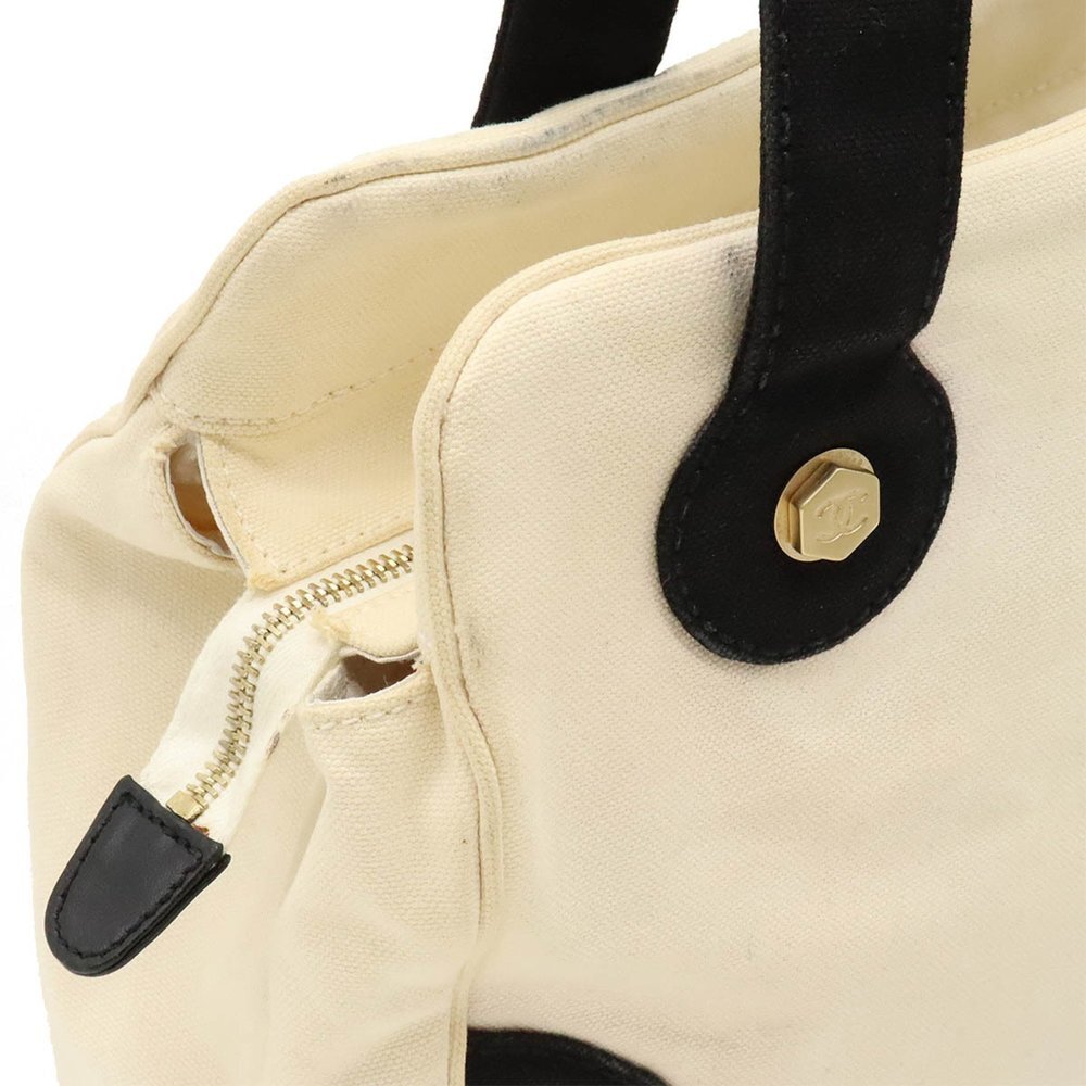 CHANEL Black Coco Mark Tote Bag - Picture 7 of 9